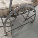 Wilson adjustable deck chair produced in 1871.