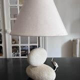 Lamp with stone base 1970
