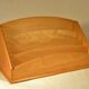 Letter holder, wooden mail holder from the 1950s
