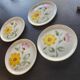 4 Varese plates: Sarreguemines: 1960
