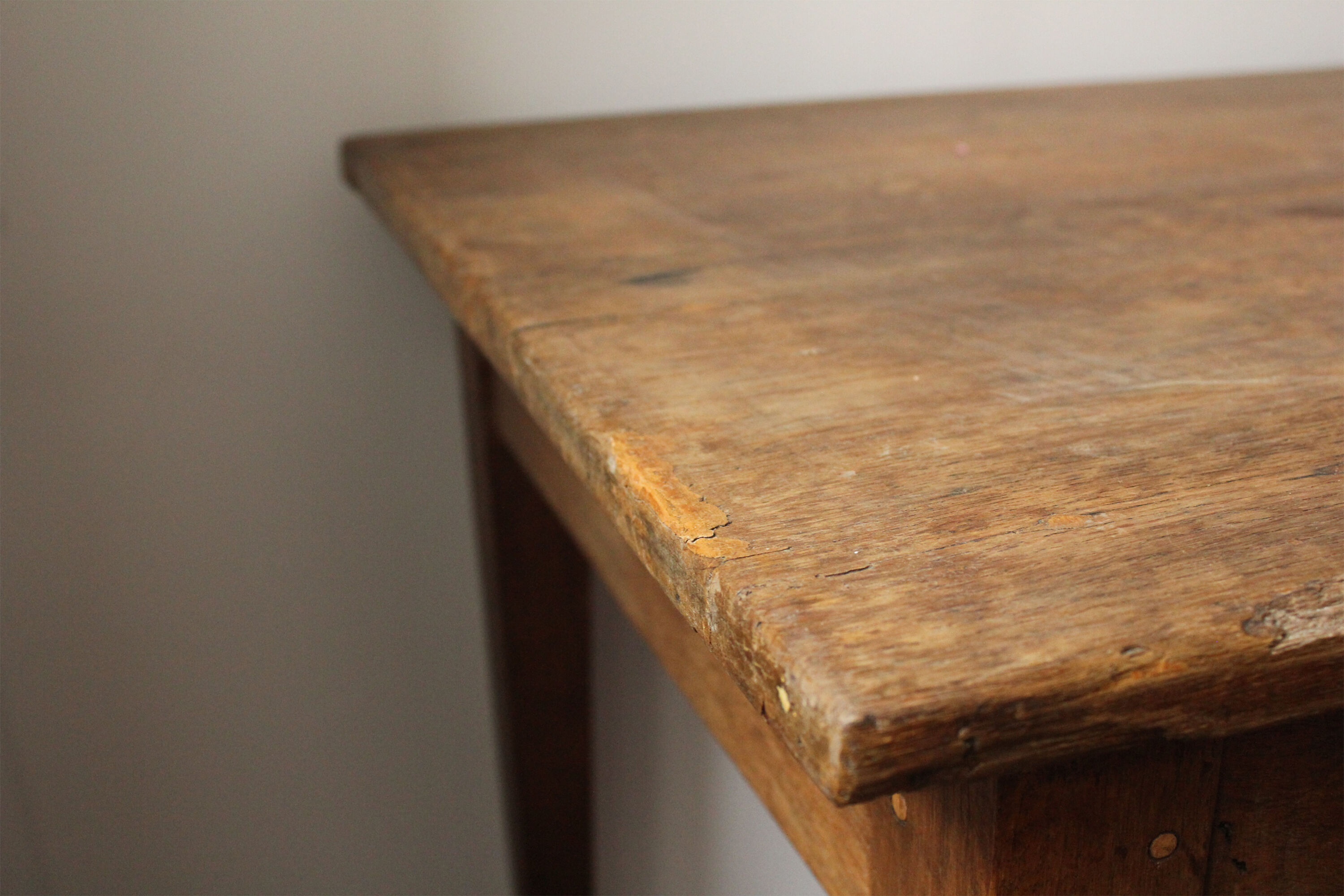 Rustic wooden desk farmhouse style