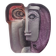 Mats jonasson målerås - glass sculpture / mask "mio" - signed -