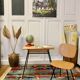 Ensemble bureau et chaise enfant baumann