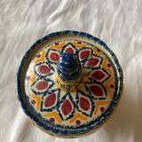Henriot-Quimper faience sugar bowl in excellent condition.