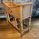 Rattan plant stand