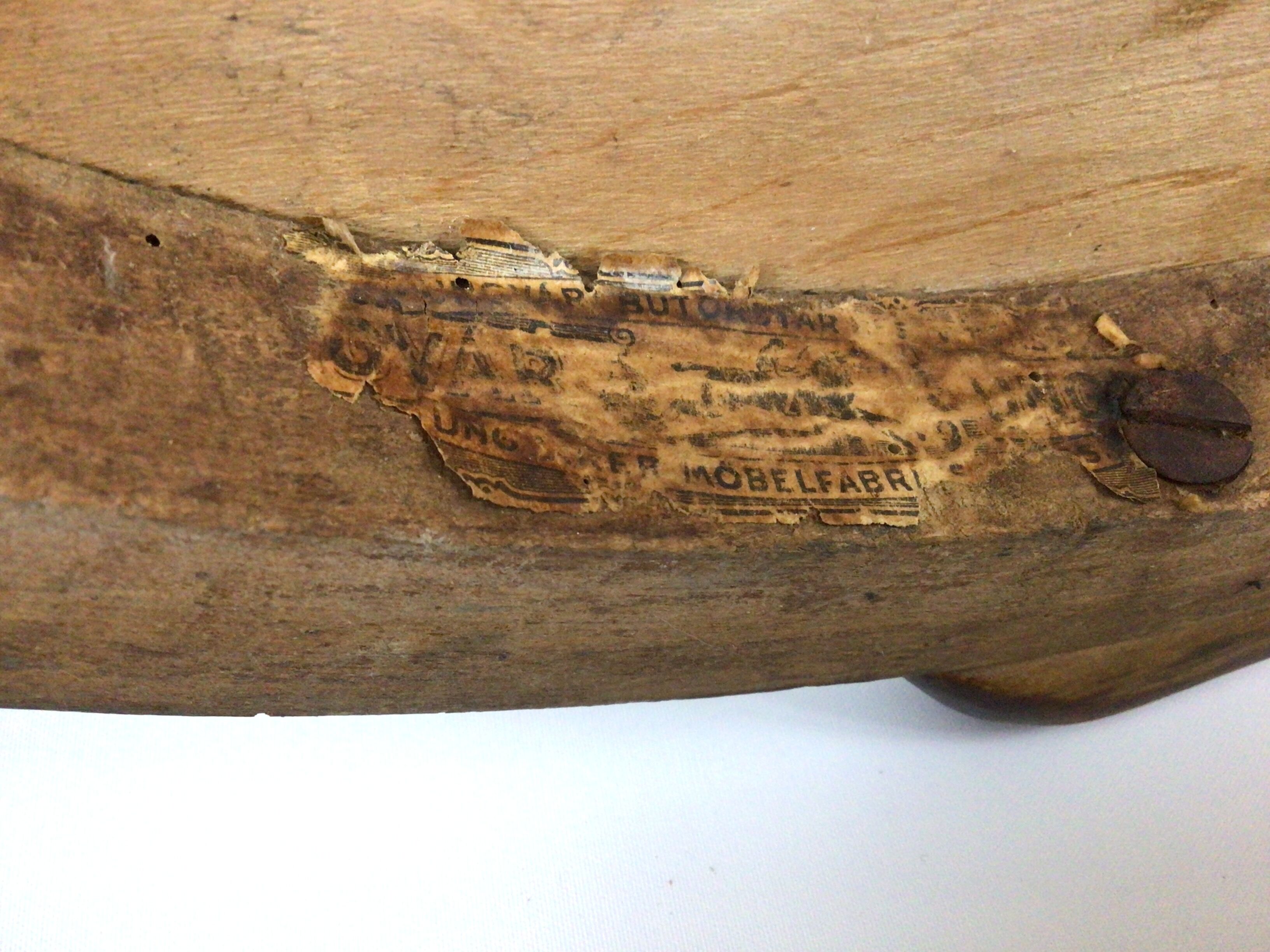 Armchair made by Ungvar Ungarn