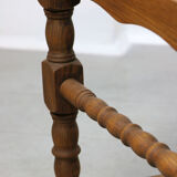 Vintage Medieval Oak Chairs, set of 4