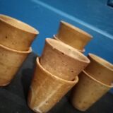 Shots in sandstone