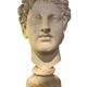 Very large Stucco head of a Roman figure
