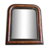 Wood mirror and stucco Louis-Philippe late 19th