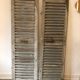 Pair of high louvers