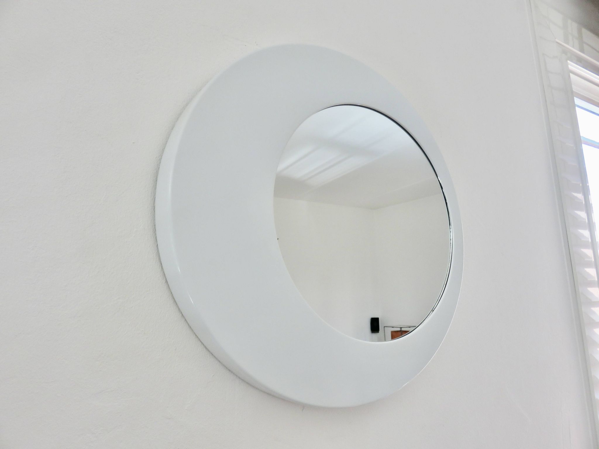 miroir "désaxé" ou asymétrique, années 80 - 90