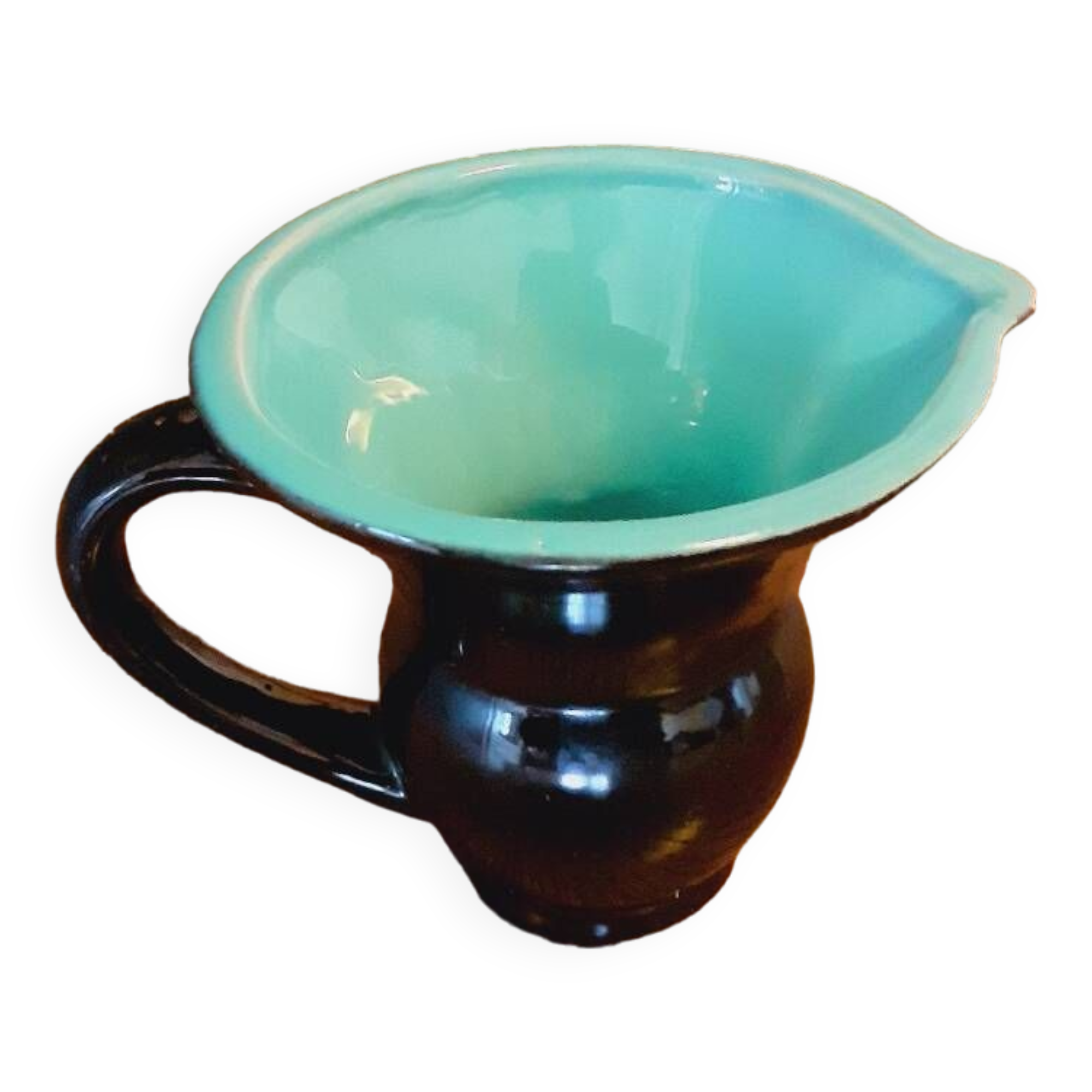 1950s ceramic pitcher