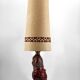 Important ceramic lamp / floor lamp, Owl, by Walter Gerhards