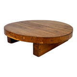 Round Modernist Coffee Table, 1960s