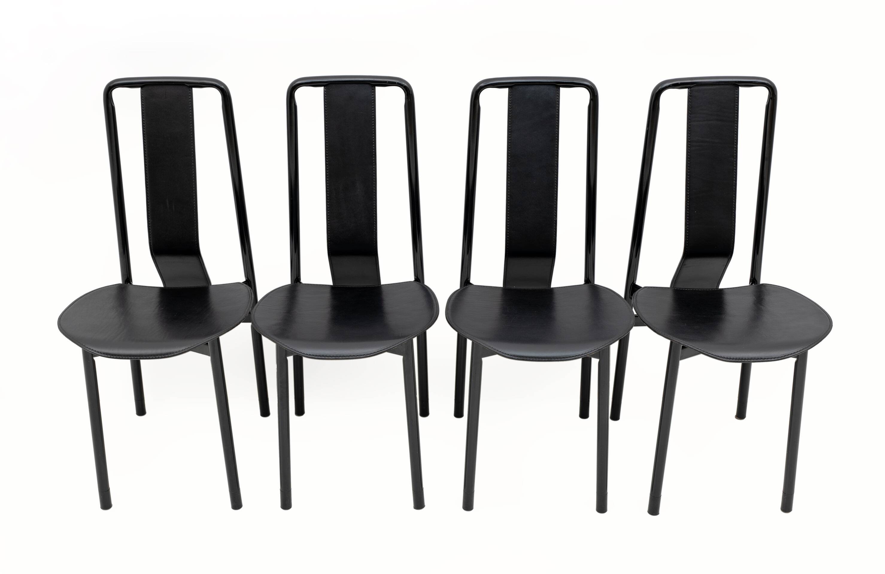 Irma Design Chairs by Achille Castiglioni for Zanotta, 1970s, Set of four