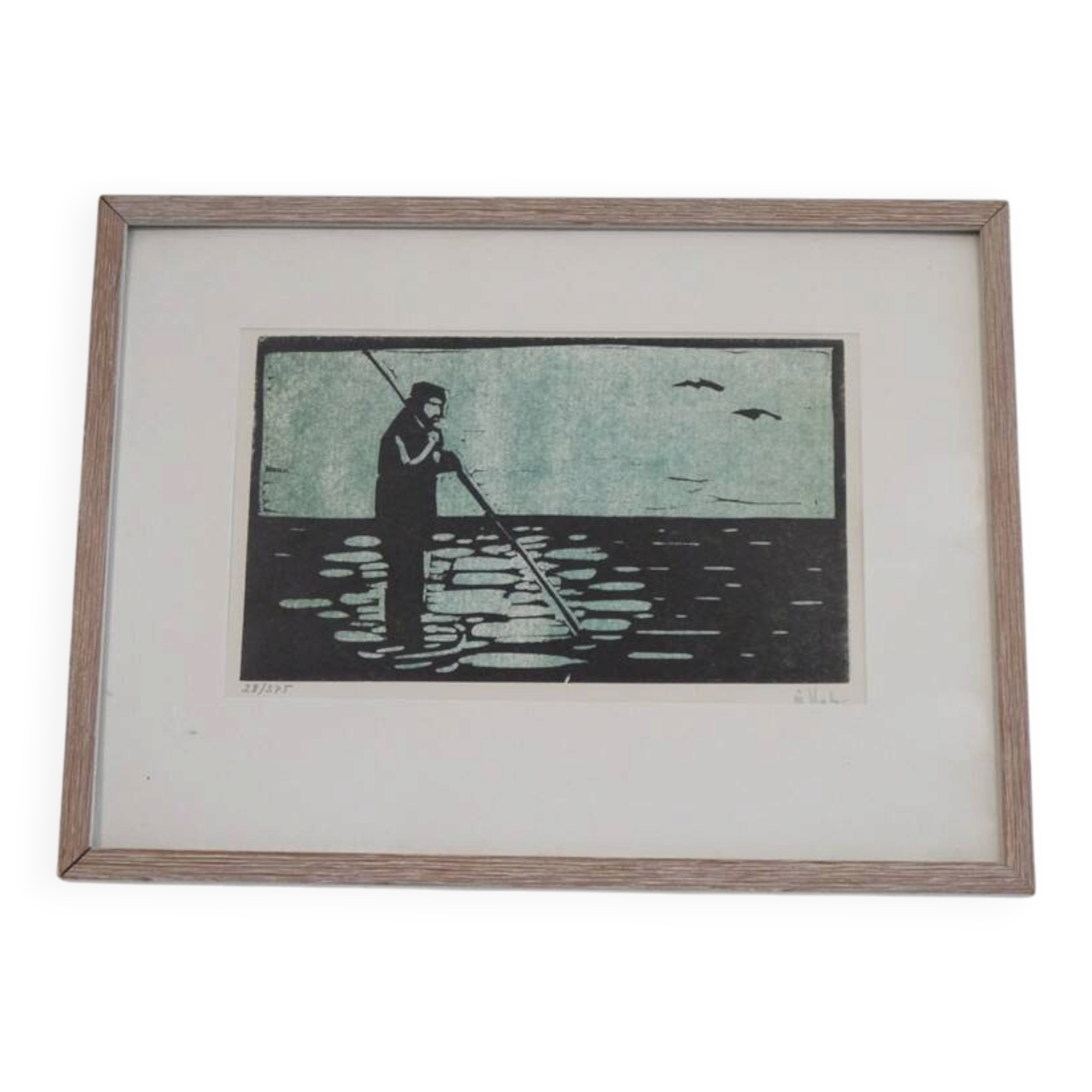 Swedish lithograph by Ake Holm