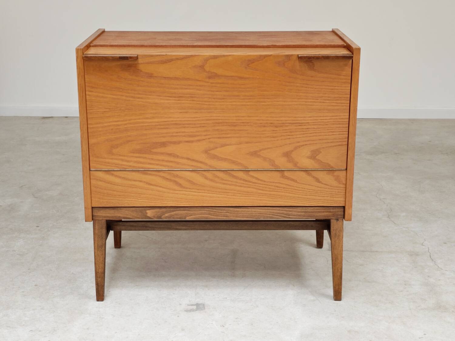 Blanket chest or mini bar by Frantisek Mezulanik for Up Zavody 1960