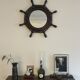 Miroir gouvernail en bois
