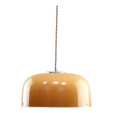 Suspension marron Space Age de Guzzini, années 1960
