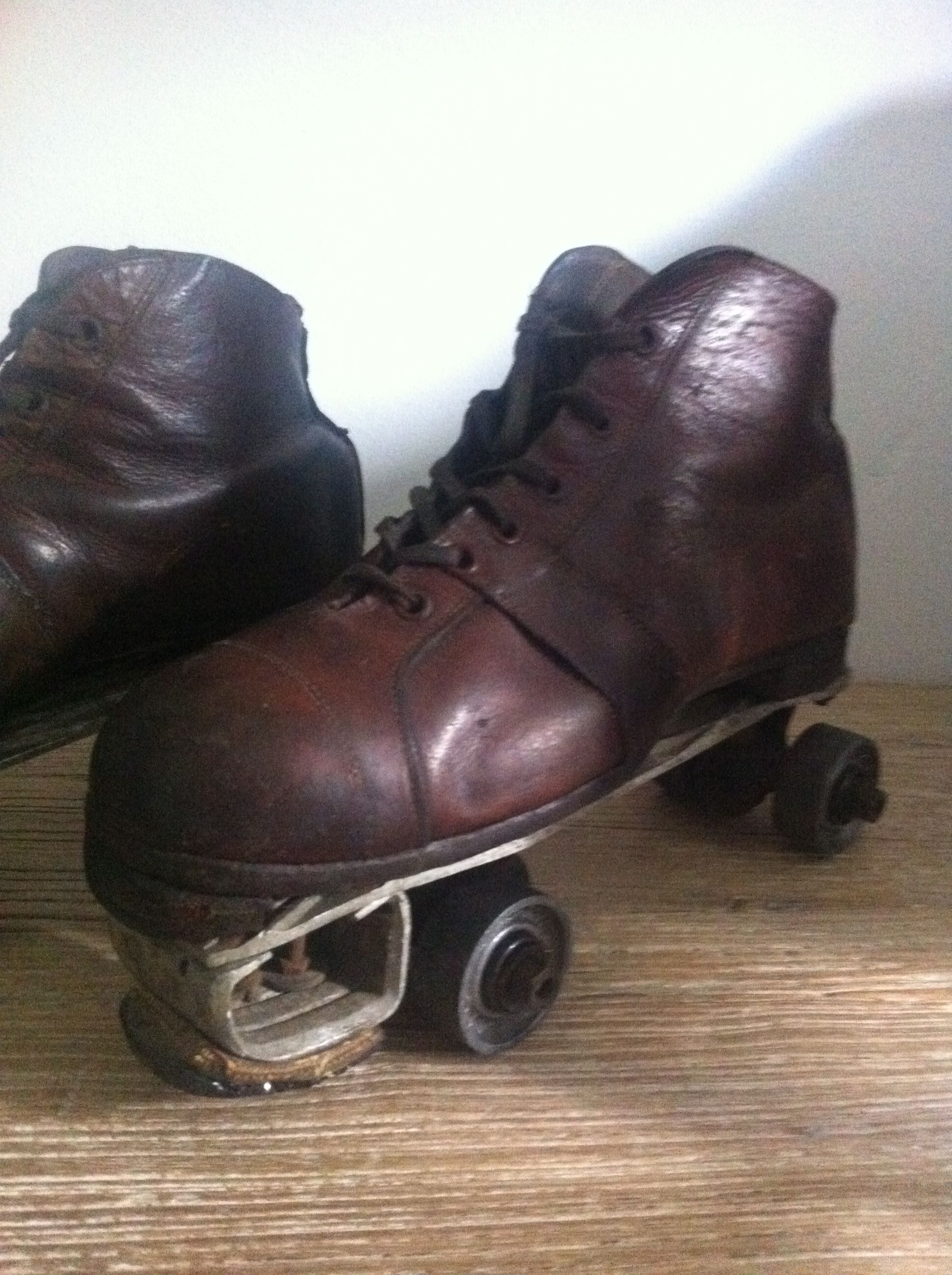 Roller Derby years 40 leather