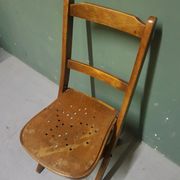 Chaise pliante pour enfants Venesta 1ère moitié du 20ème siècle.