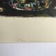 Yvette alde, flowers and birds, c 1950. lithograph signed in pencil