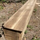 Very large and long shelf - 2m40 - raw wood