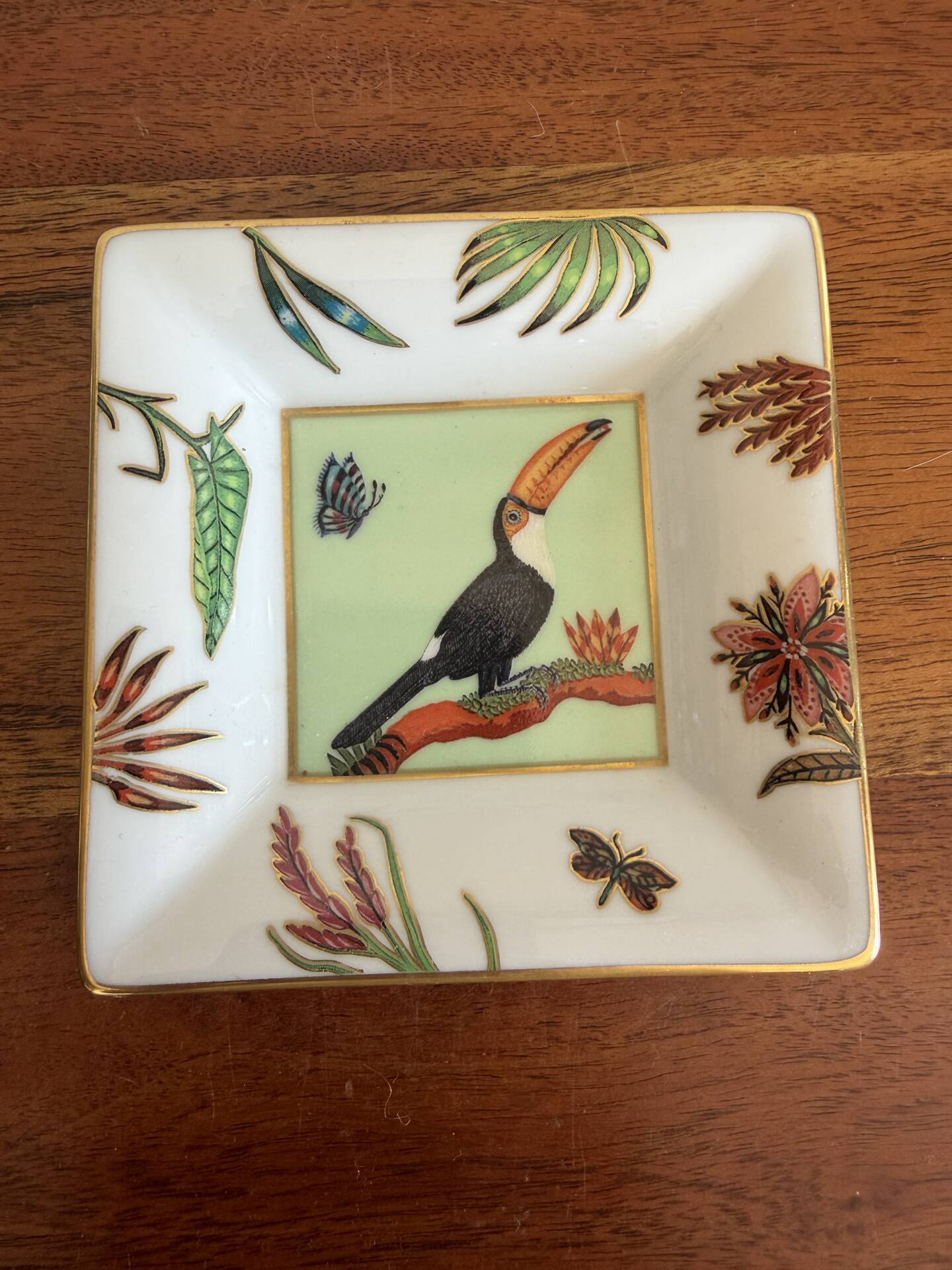 Pocket tray The Bestiary Haviland Toucan