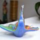 Murano swan pocket emptier