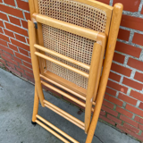 Chaise pliante en bois