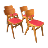 Red centa chairs