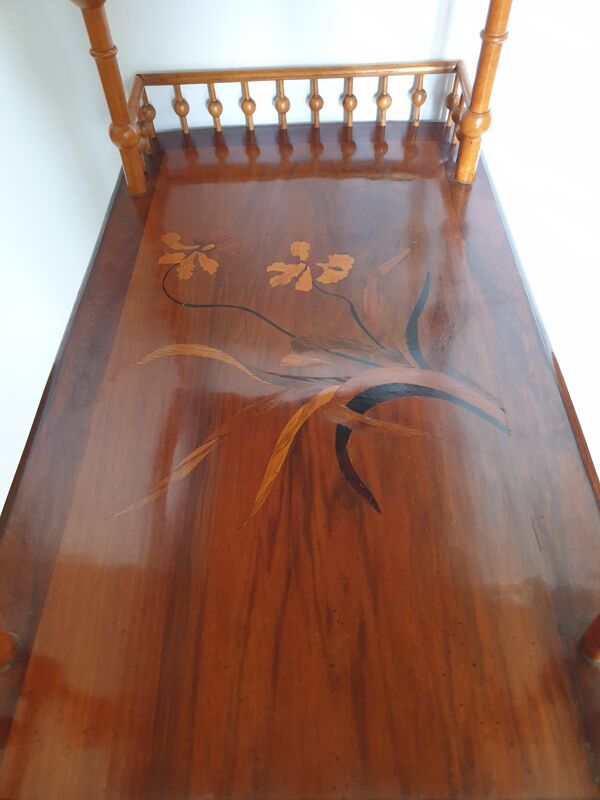 Table à thé art nouveau école de Nancy