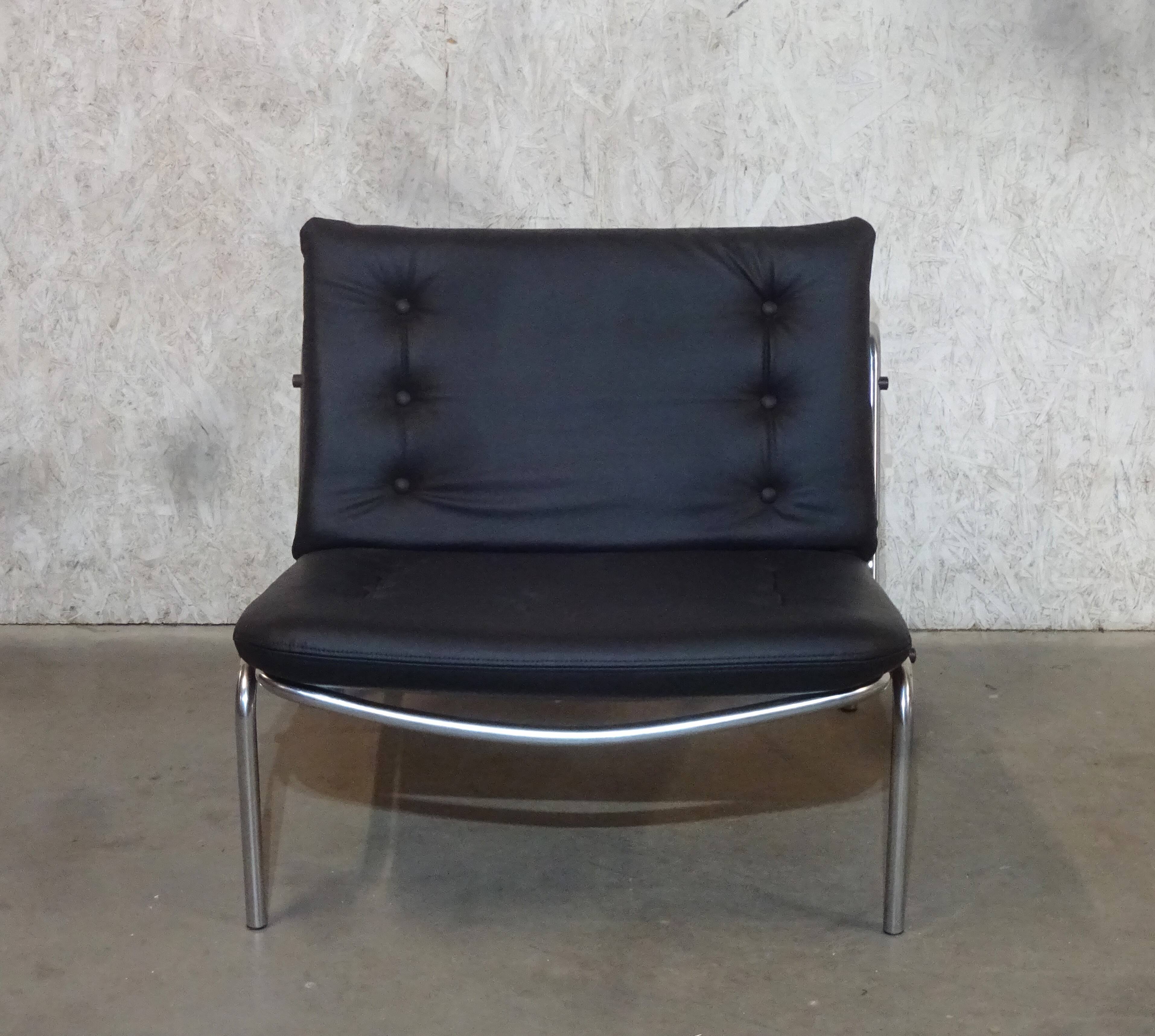 Set of 2 Lounge Chairs Model SZ07 “Kyoto” by Martin Visser For 'T Spectrum