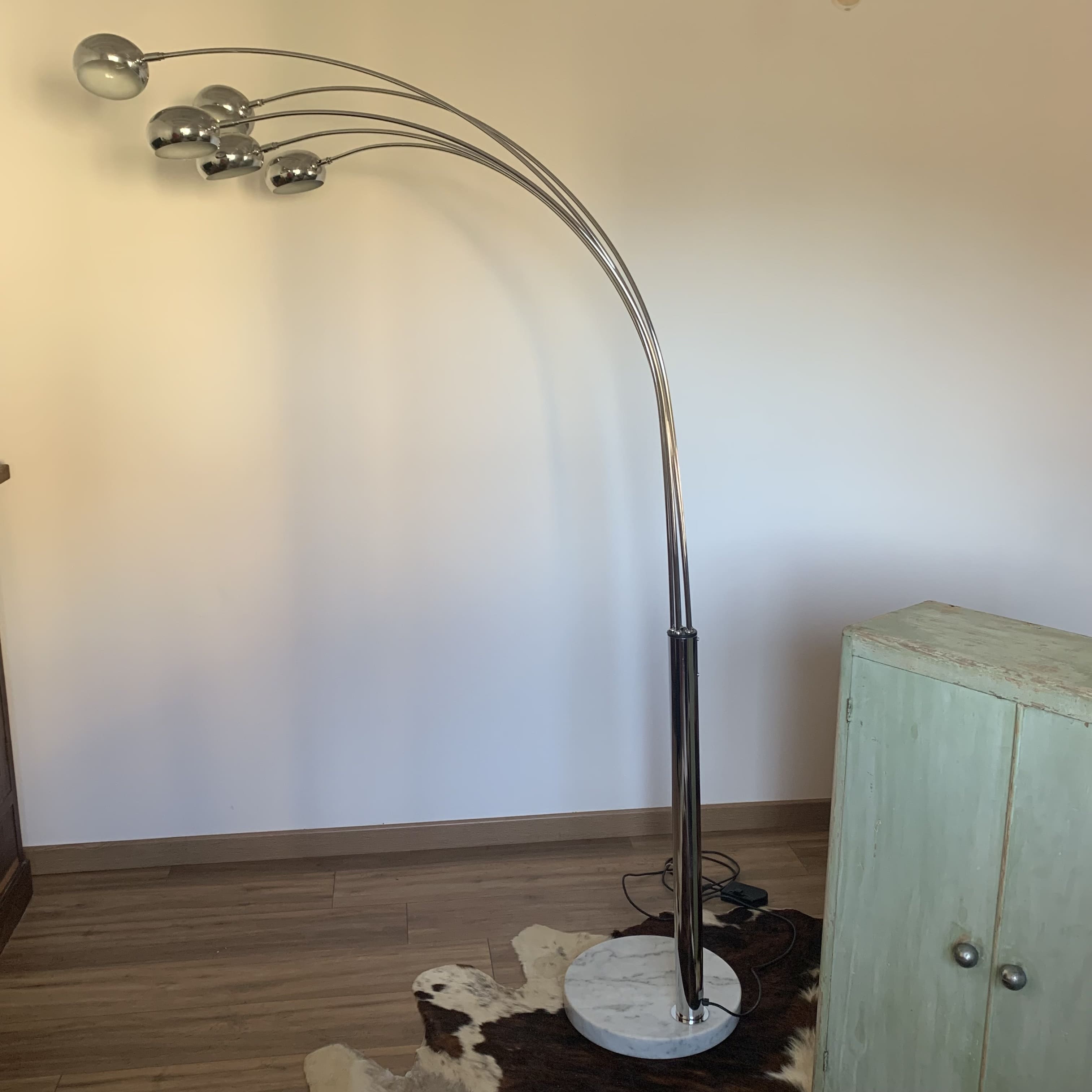Lampadaire muguet  5 tiges