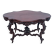 Rococo mahogany table, France, circa 1870.