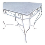 Iron garden table