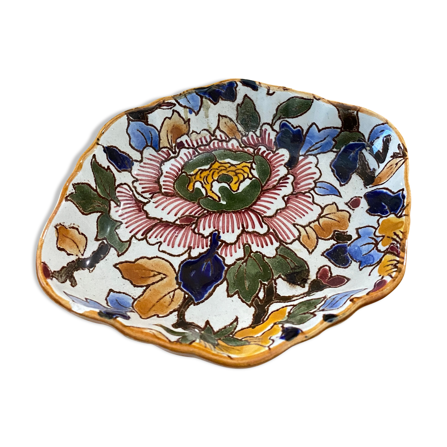 Empty cup peony pocket Gien