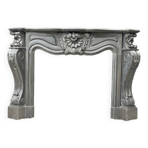 Cheminée Napoléon III - marbre noir