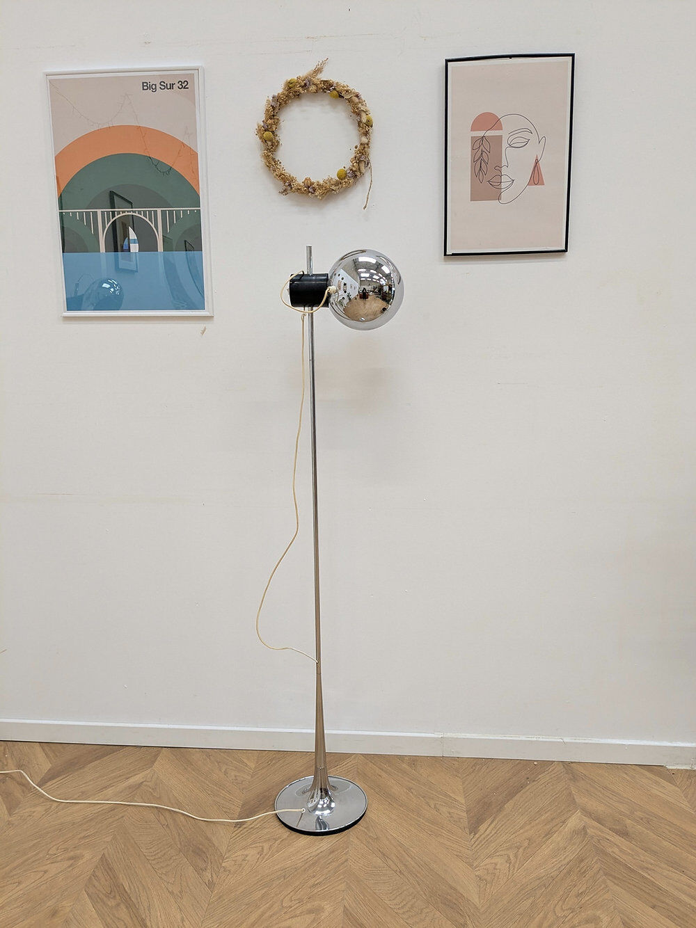 Vintage Italian floor lamp by Goffredo Reggiani