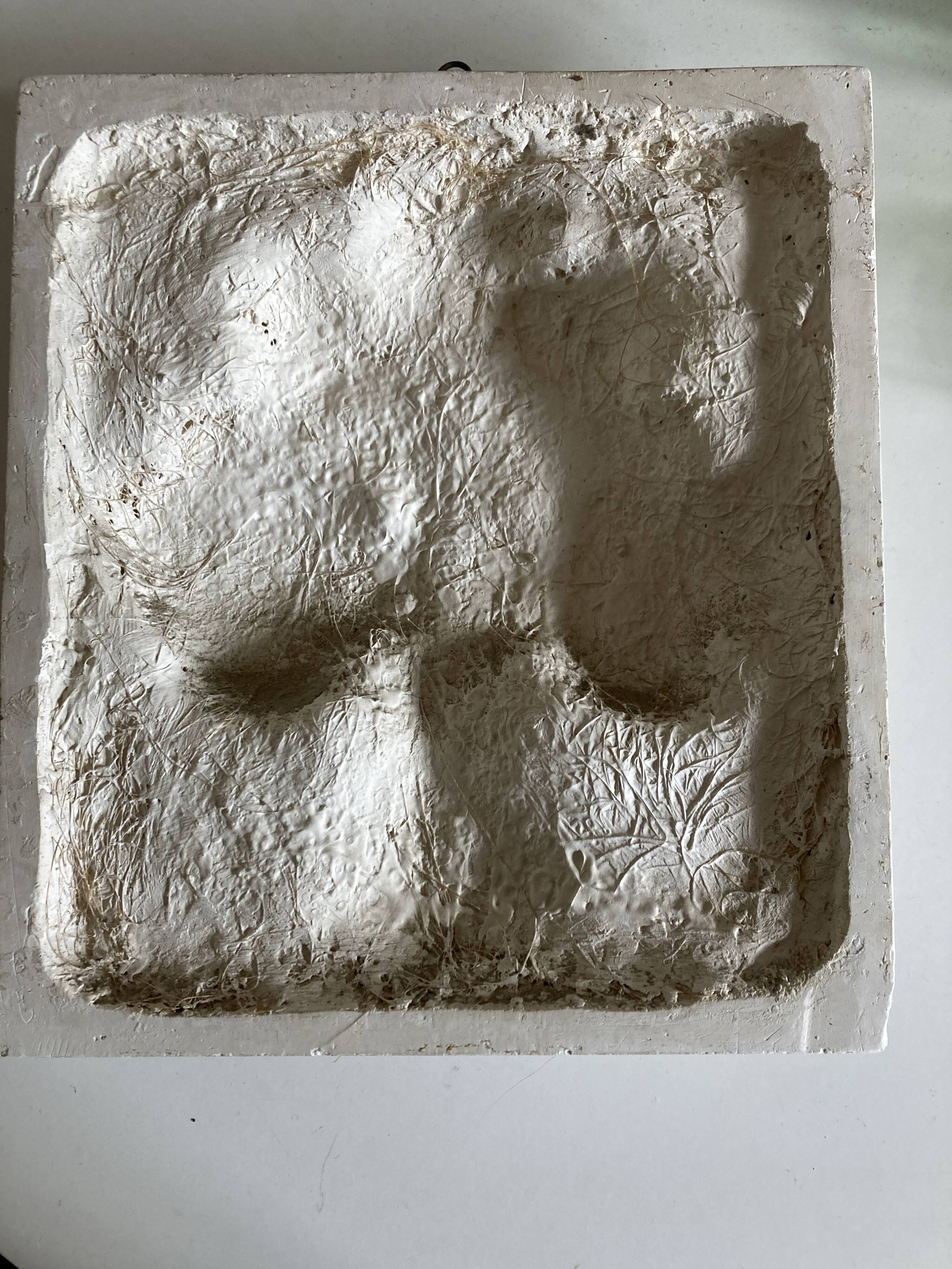 Gothic Trefoil High Relief Wall Plaster Work Proof 1980