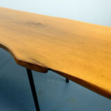 50s coffee table in solid cherry wood