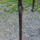 Lampadaire des années 50 en fer forgé