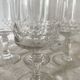 Stemmed glasses, wine glasses from the 1960s