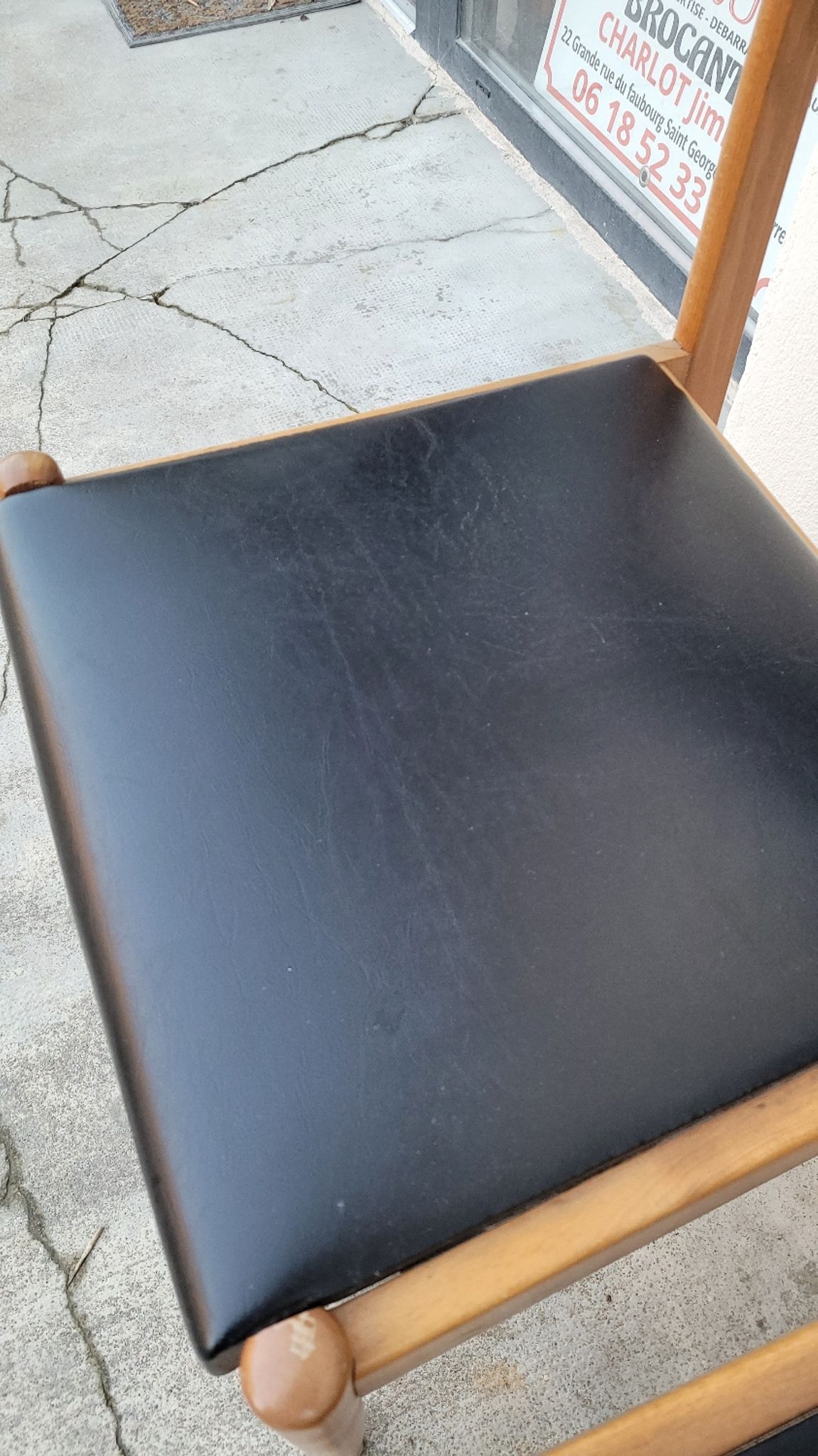 Série de 4 chaises scandinave vintage 1950