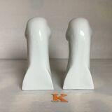 Paire de serre livres canards oies oiseaux