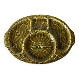 Serving dish in Gien slip