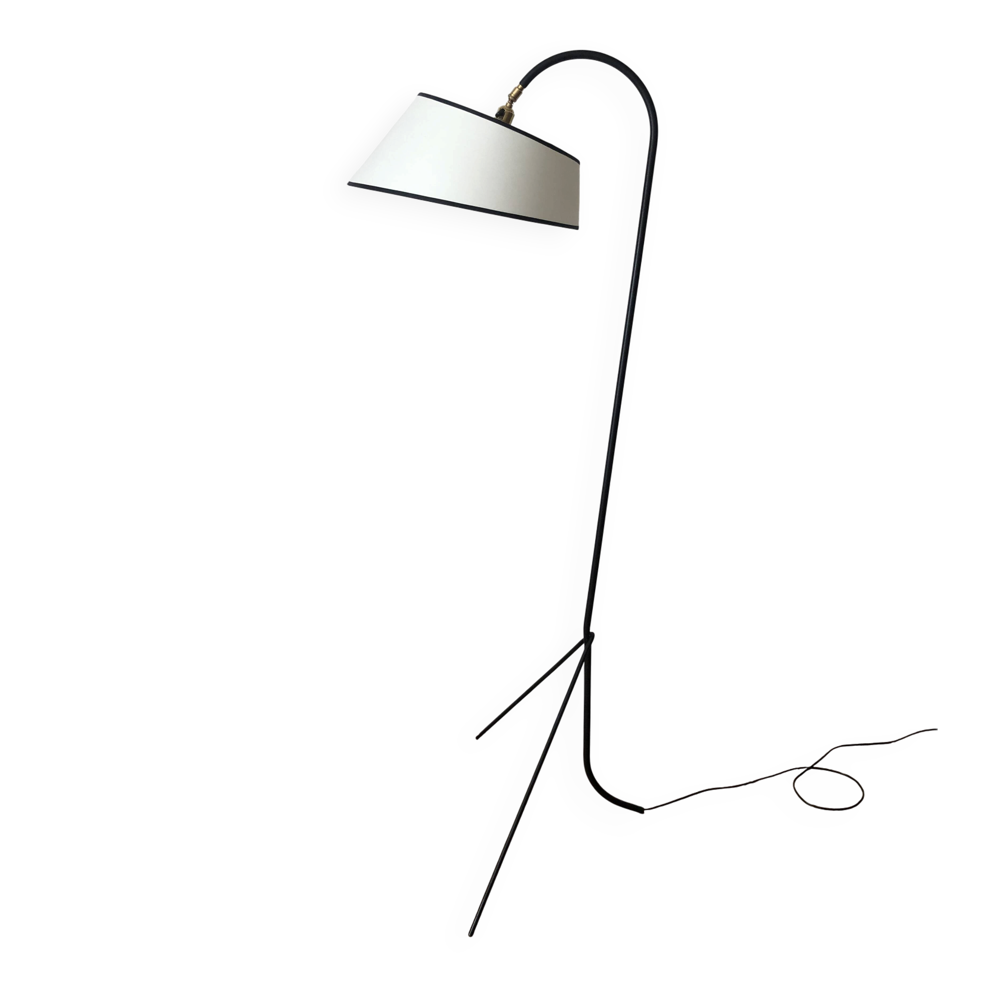 1950s tripod floor lamp
