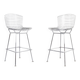 Vintage Bar Stools by Harry Bertoia for Knoll International, 1970s, Set of