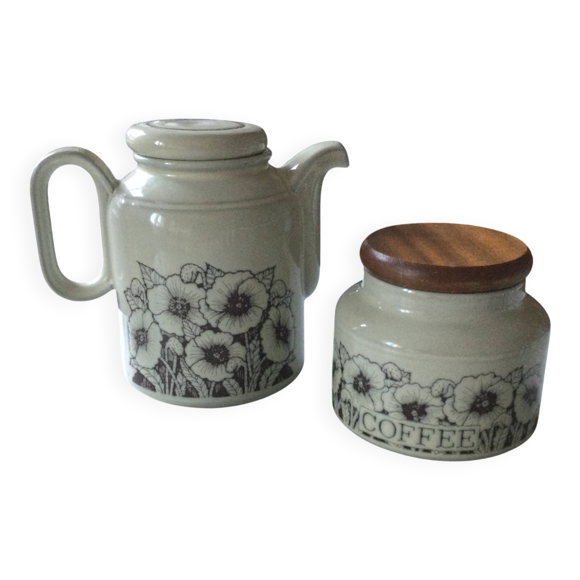 Cafetière et pot à café Hornsea England